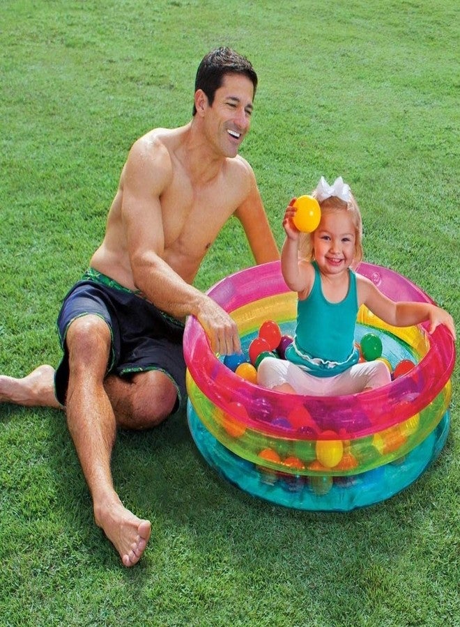 VWretails Classic 3-Ring Baby Ball Pit Inflated Size: 34" x 10"(86.36cm x 25.4cm) Age Grade: 3 Years - Image 3